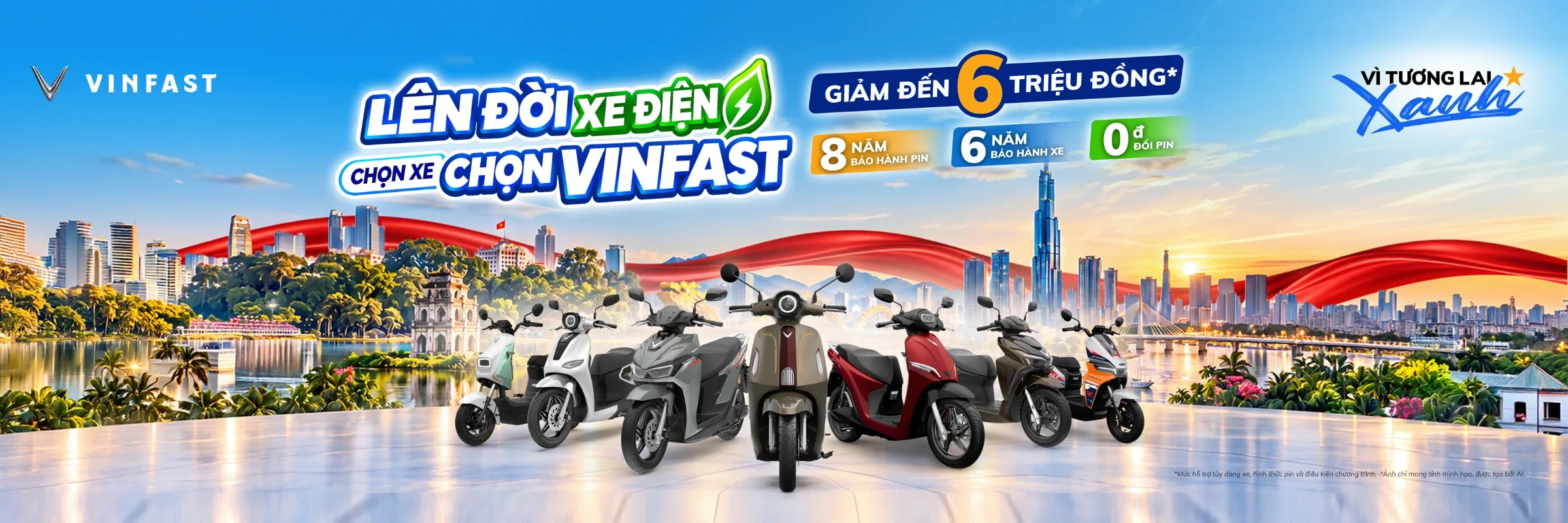 VF XMD Thu xăng đổi điện Banner