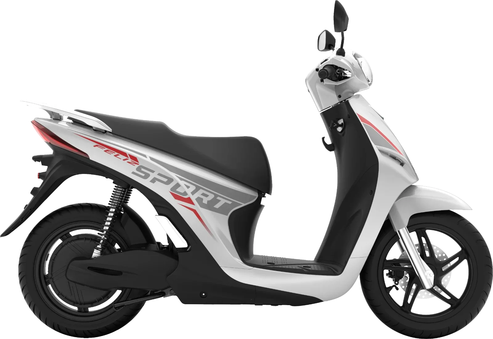 Thiết kế thân xe VinFast Feliz 2027 màu Trắng ngọc trai