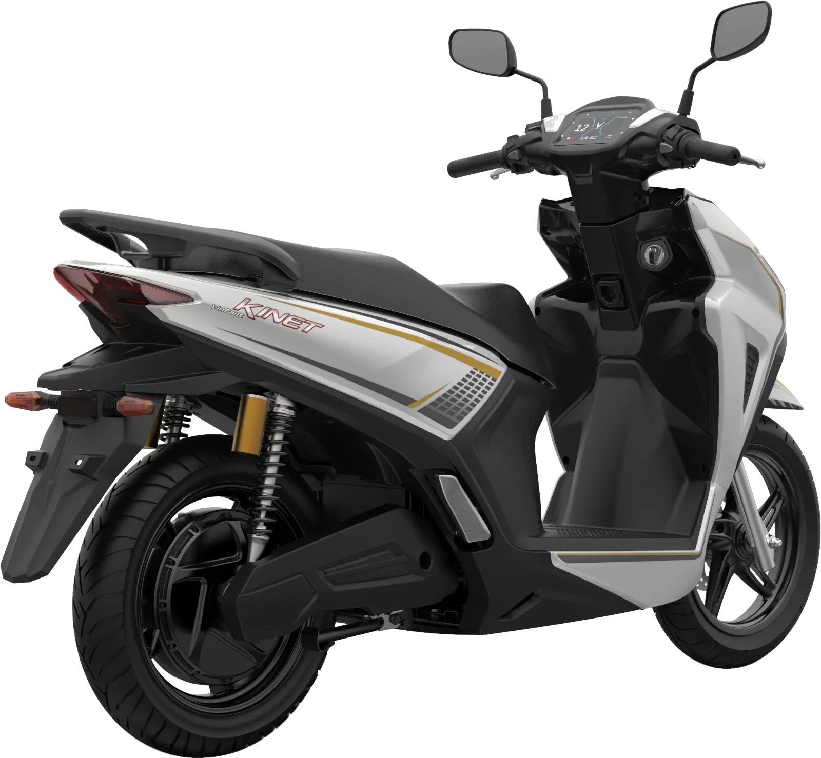 Xe máy điện VinFast Kinet Trắng Ngọc Trai